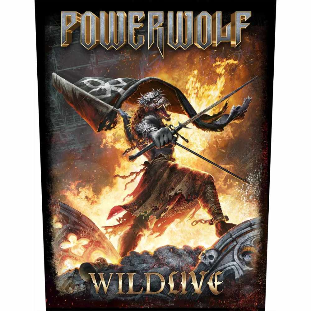 Powerwolf - Wildlive Rugpatch - Multicolours